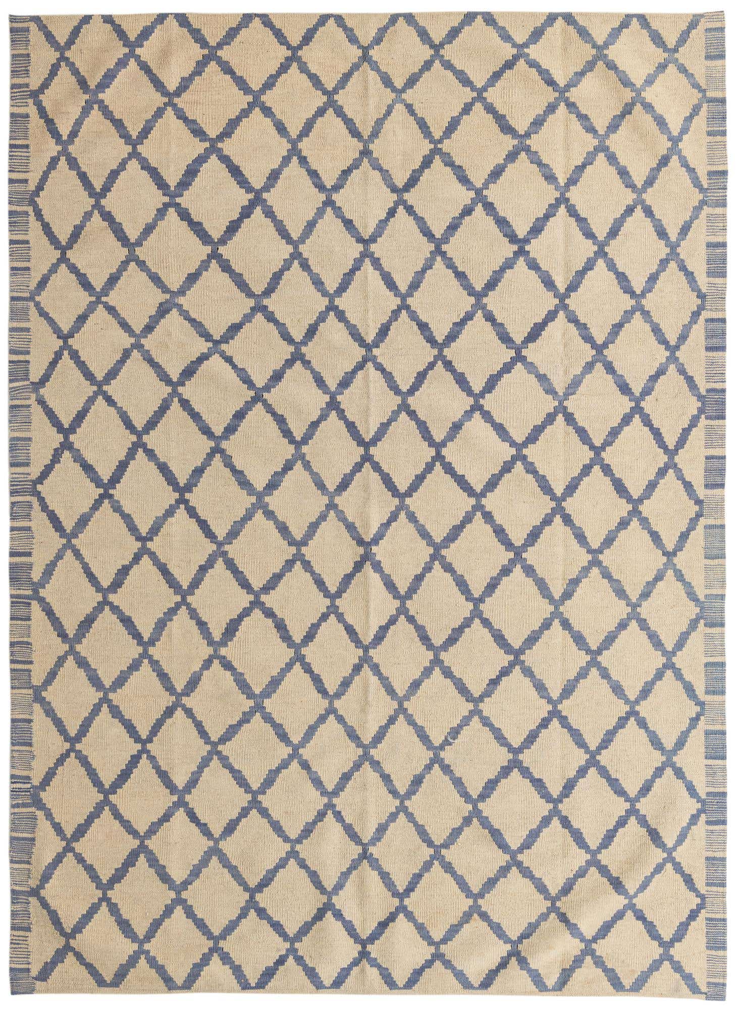 5' 9 x 7' 10 Hand Woven Kilim Modern Wool Rug