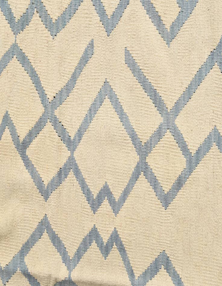 Detail image of 6' 3 x 7' 8  Hand Woven Kilim Modern Wool Rug