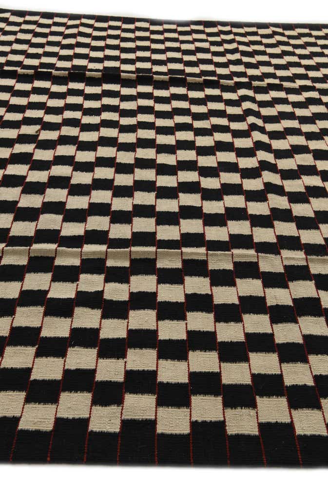 8' 4 x 9' 5 Hand Woven Kilim Modern Wool Rug