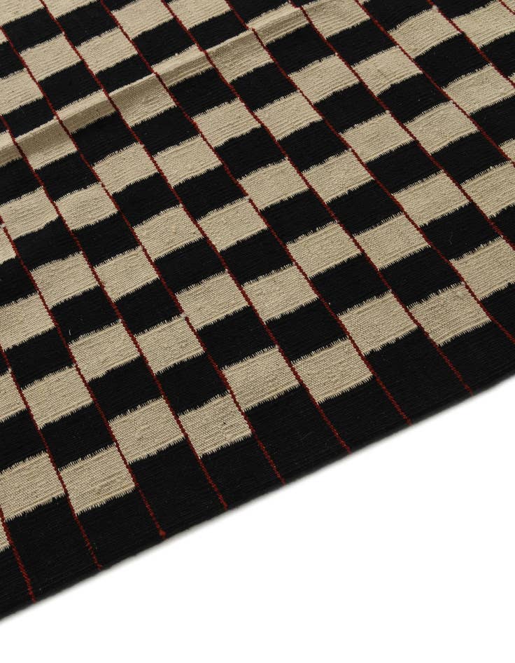 Detail image of 8' 4 x 9' 5  Hand Woven Kilim Modern Wool Rug