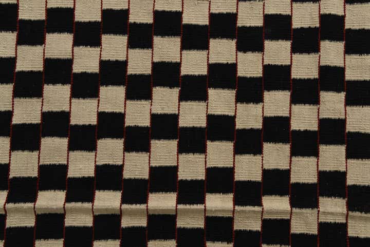 8' 4 x 9' 5 Hand Woven Kilim Modern Wool Rug