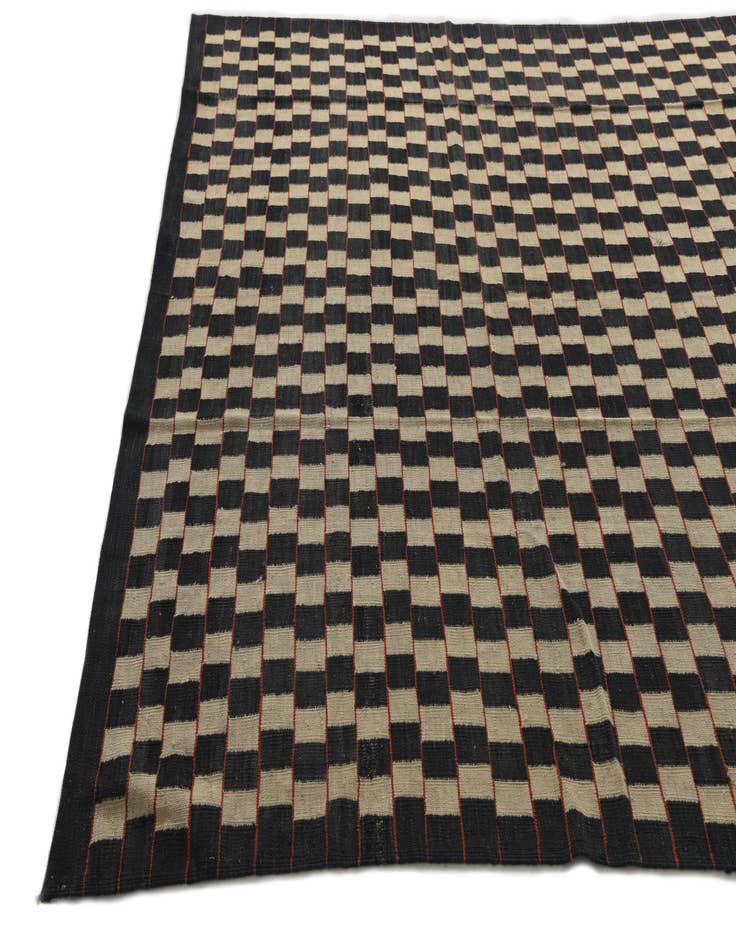 Detail image of 8' x 11' 4  Hand Woven Kilim Modern Wool Rug