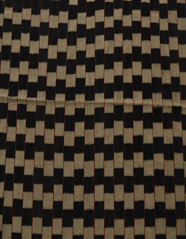 Detail image of 8' x 11' 4  Hand Woven Kilim Modern Wool Rug