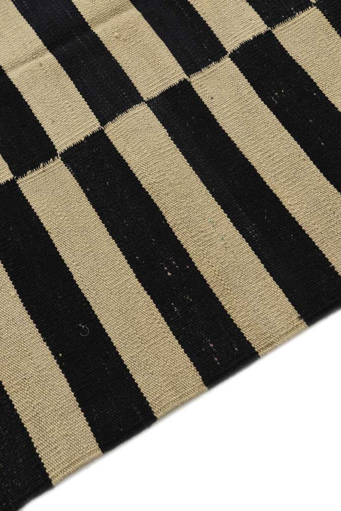 3' 4 x 5' 2 Hand Woven Kilim Modern Wool Rug