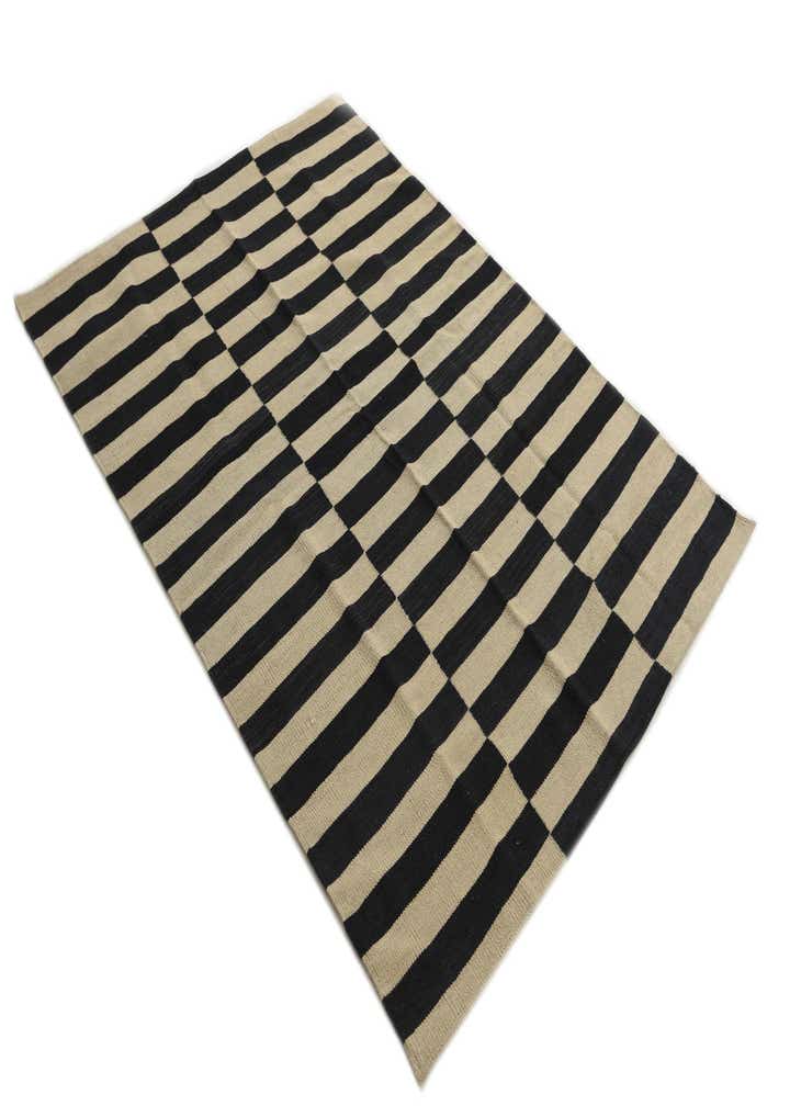 4' 2 x 5' 9 Hand Woven Kilim Modern Wool Rug