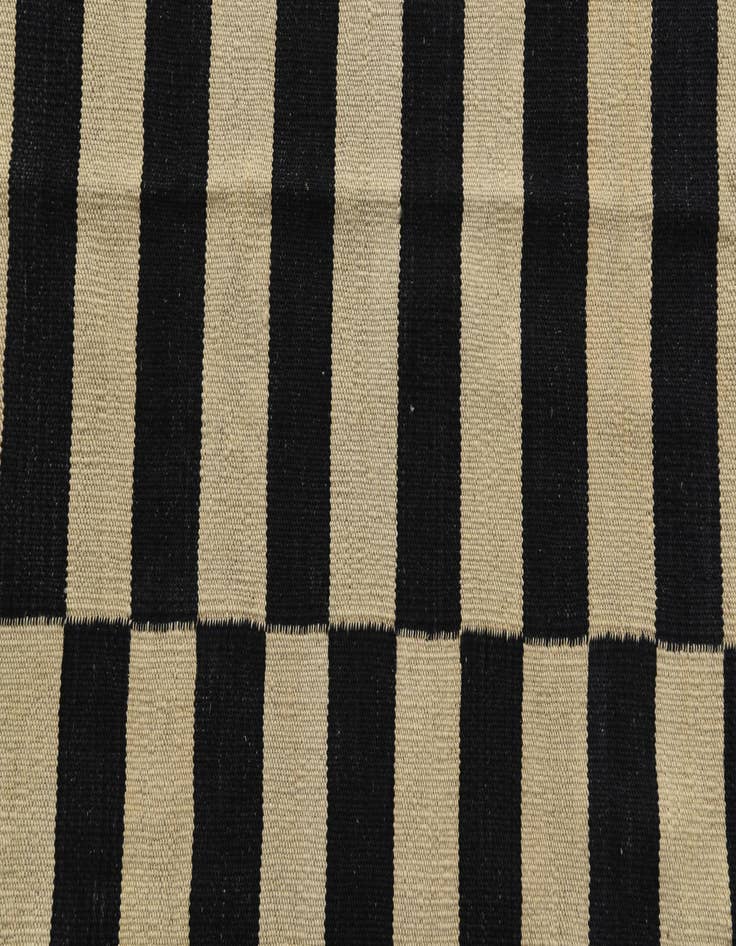 Detail image of 4' 3 x 5' 11  Hand Woven Kilim Modern Wool Rug