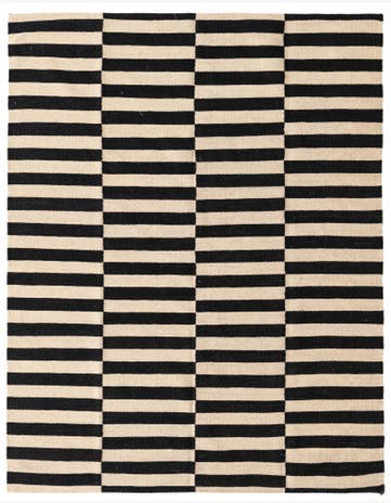 5' 1 x 6' 4 Hand Woven Kilim Modern Wool Rug