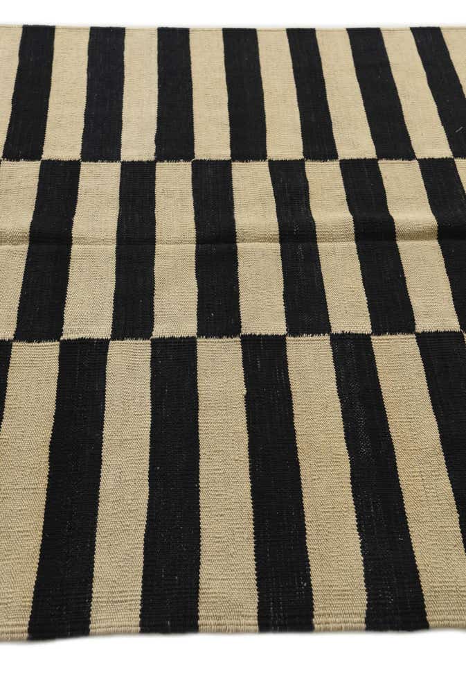 4' 3 x 6' Hand Woven Kilim Modern Wool Rug