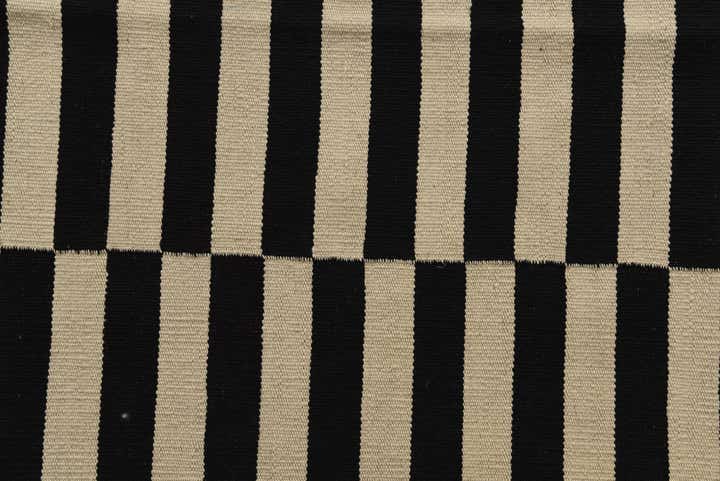 4' 1 x 5' 10 Hand Woven Kilim Modern Wool Rug