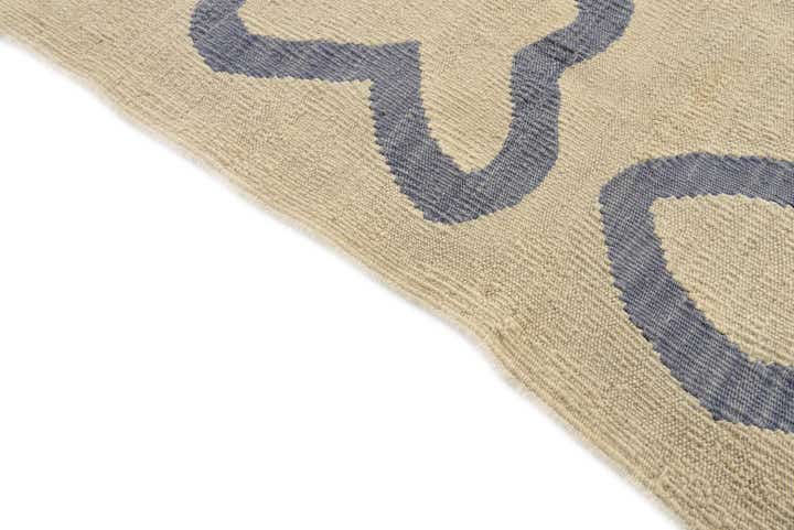 8' x 9' 6 Hand Woven Kilim Modern Wool Rug
