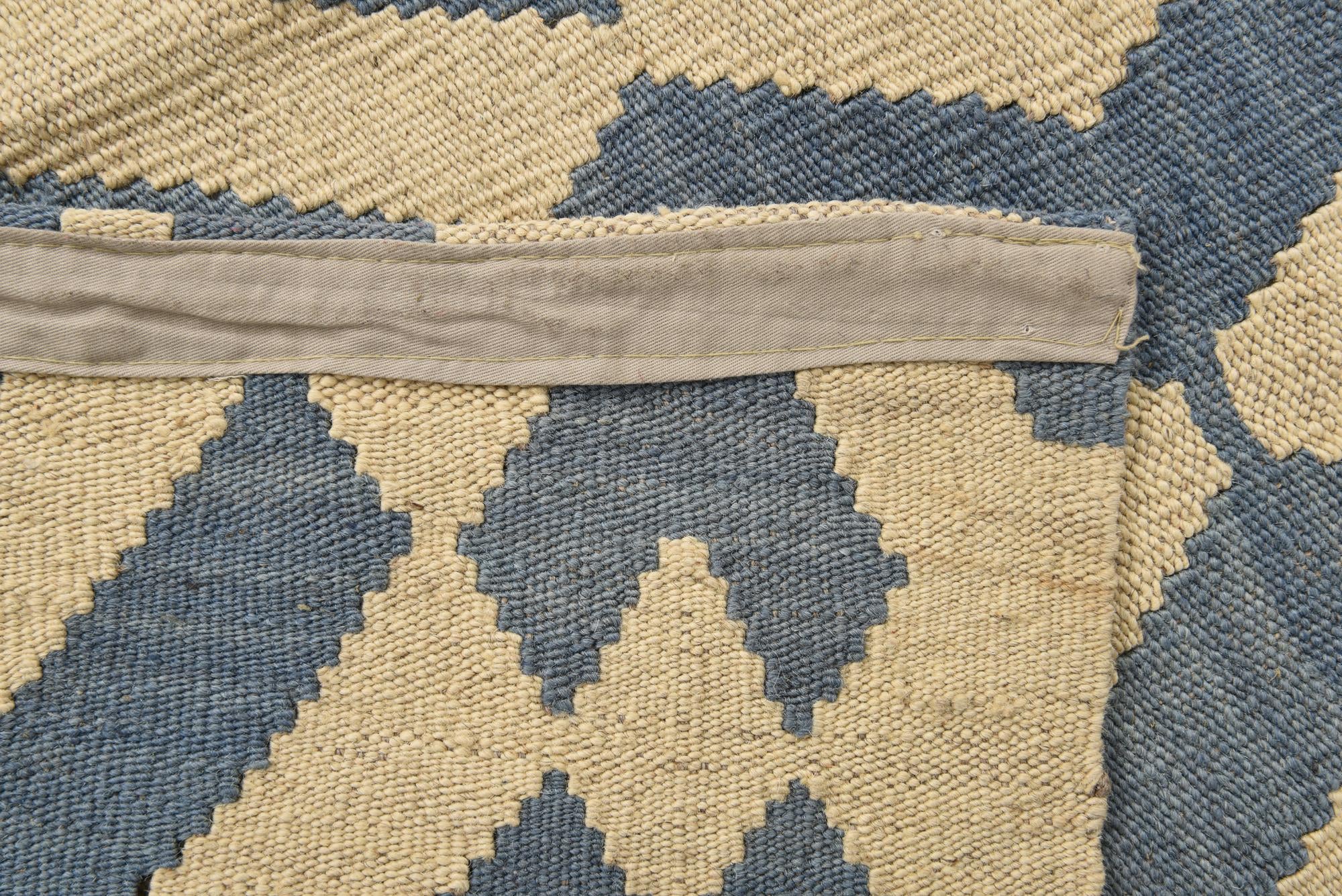 6' 2 x 8' 2 Hand Woven Kilim Modern Wool Rug