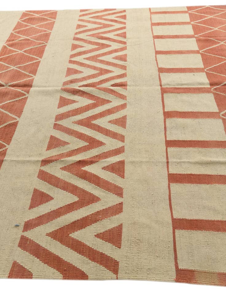 Detail image of 8' 3 x 10'  Hand Woven Kilim Modern Wool Rug