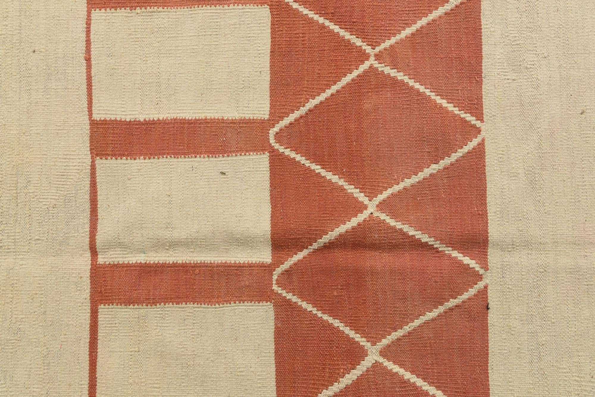 8' 3 x 10' Hand Woven Kilim Modern Wool Rug