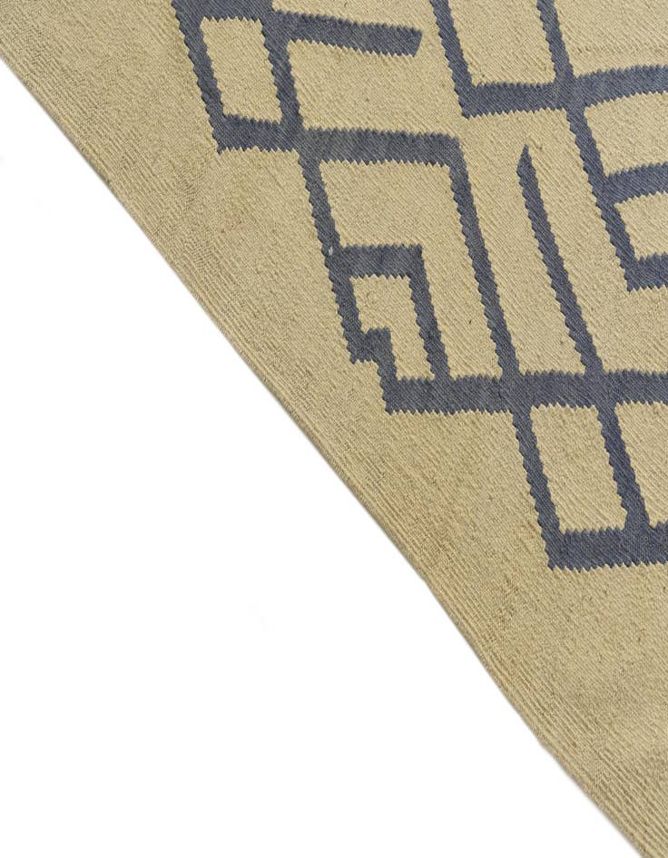 Detail image of 6' x 8' 2  Hand Woven Kilim Modern Wool Rug