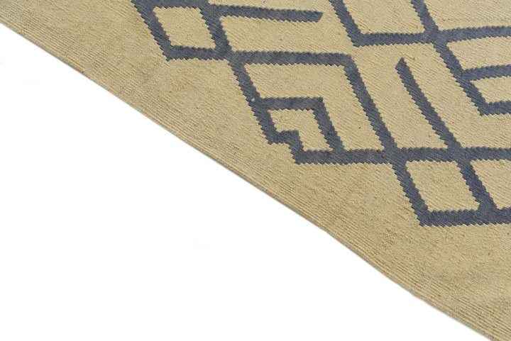 6' x 8' 2 Hand Woven Kilim Modern Wool Rug