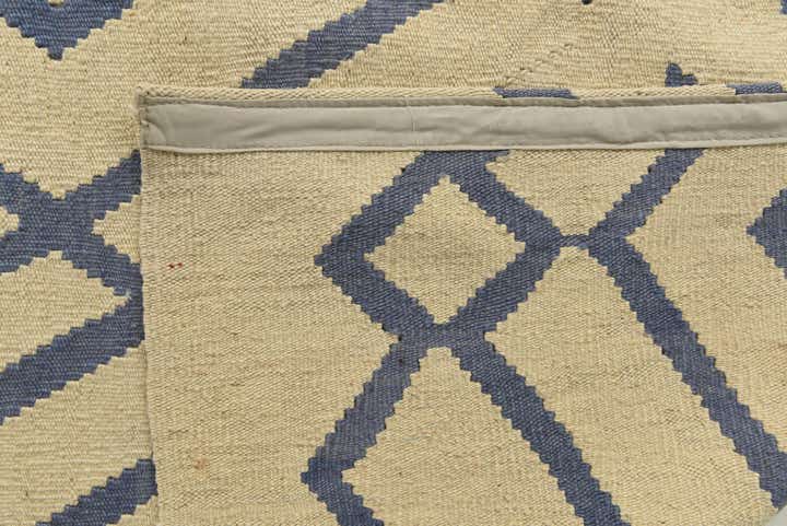 6' x 8' 2 Hand Woven Kilim Modern Wool Rug