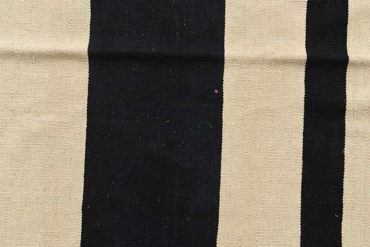 6' 6 x 9' 6 Hand Woven Kilim Modern Wool Rug