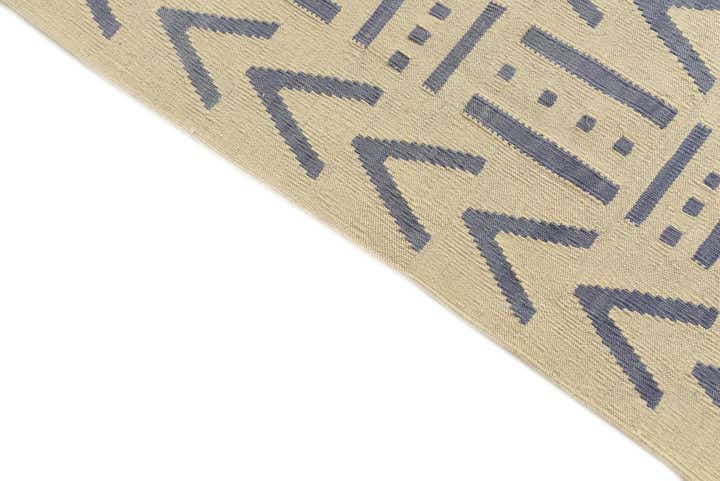 5' 3 x 6' 5 Hand Woven Kilim Modern Wool Rug