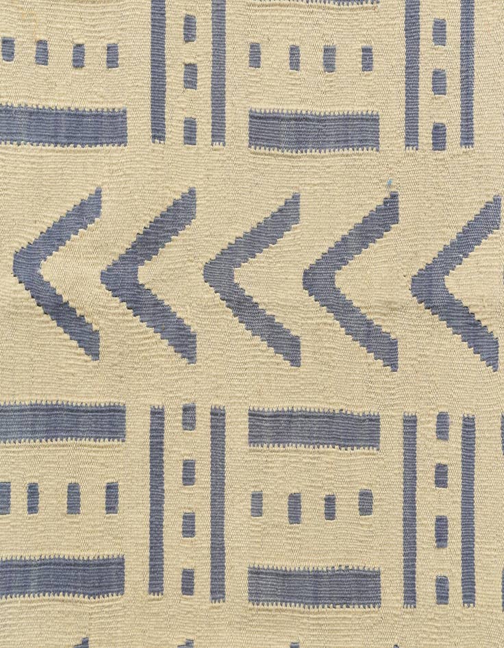 Detail image of 5' 3 x 6' 5  Hand Woven Kilim Modern Wool Rug