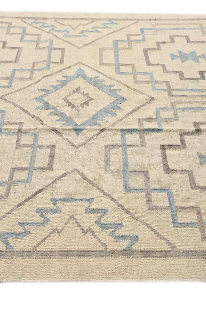 6' x 8' Hand Woven Kilim Modern Wool Rug
