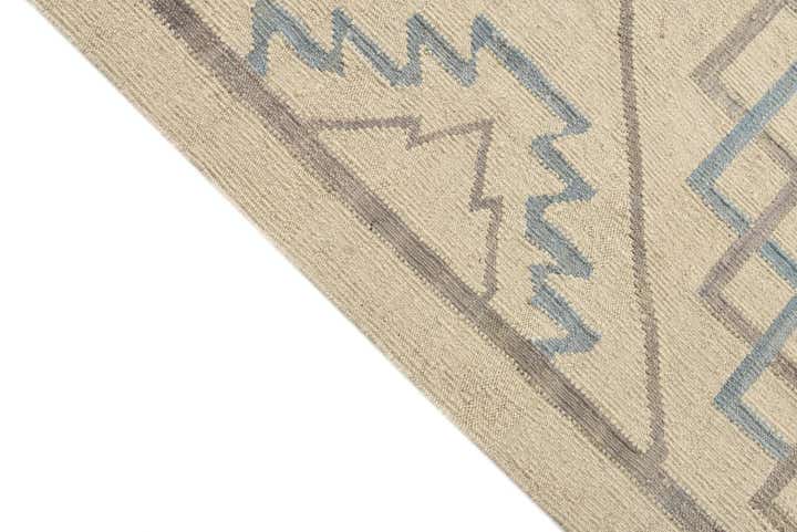 6' x 8' Hand Woven Kilim Modern Wool Rug