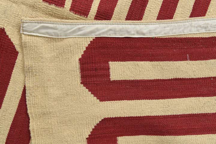 8' 3 x 9' 8 Hand Woven Kilim Modern Wool Rug