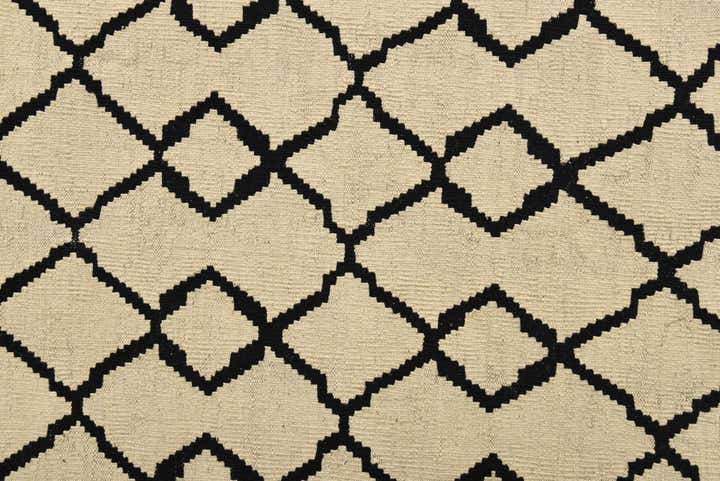 7' 2 x 10' Hand Woven Kilim Modern Wool Rug