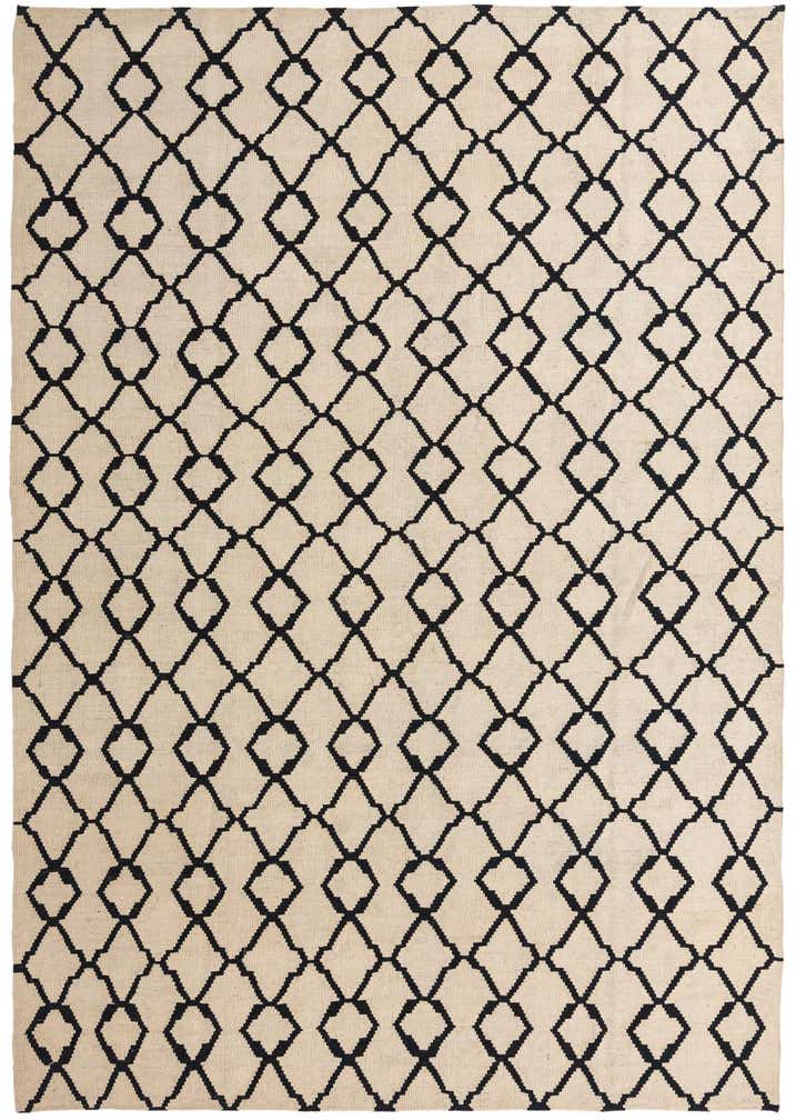 7' 2 x 10' Hand Woven Kilim Modern Wool Rug