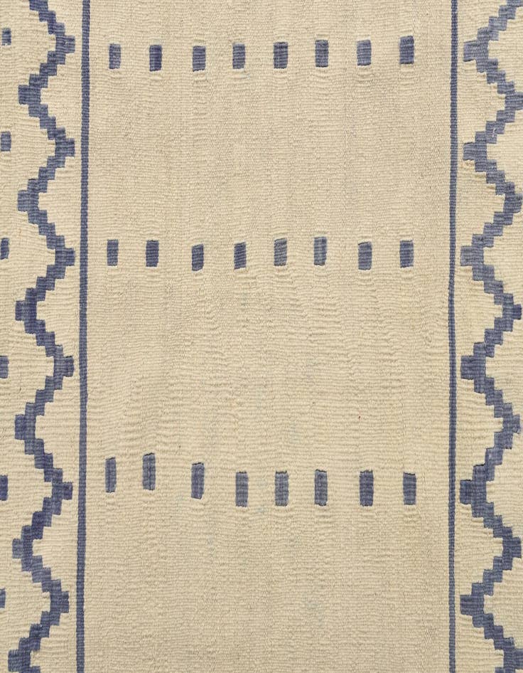Detail image of 8' 6 x 9' 6  Hand Woven Kilim Modern Wool Rug