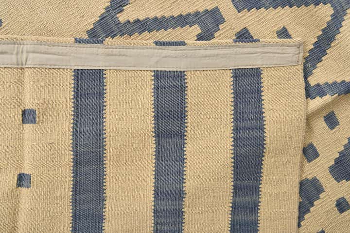 7' 1 x 9' 9 Hand Woven Kilim Modern Wool Rug