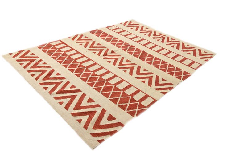 Detail image of 170cm x 290cm Hand Woven Kilim Modern Wool Rug