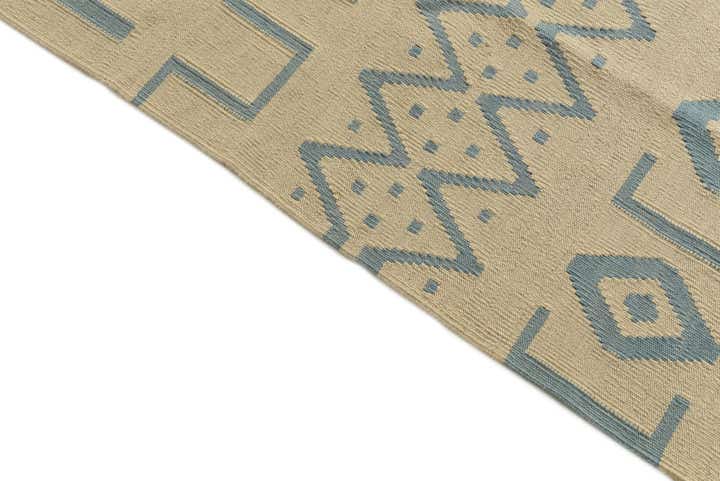 5' 9 x 7' 8 Hand Woven Kilim Modern Wool Rug