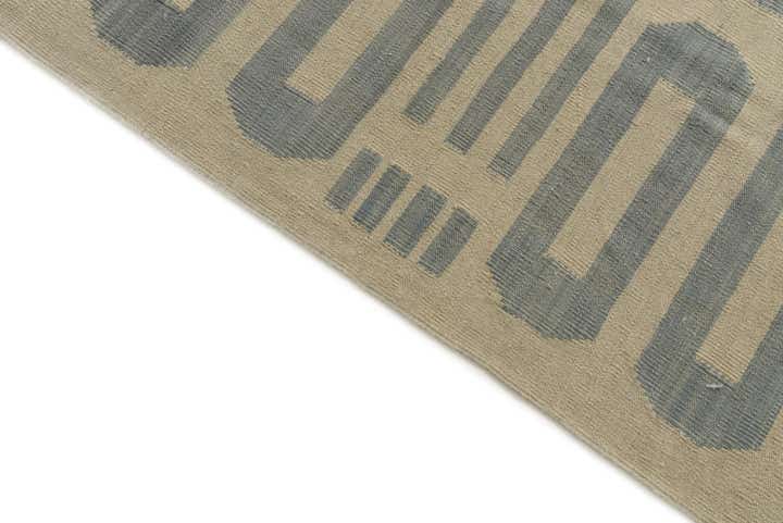 6' 3 x 9' 5 Hand Woven Kilim Modern Wool Rug