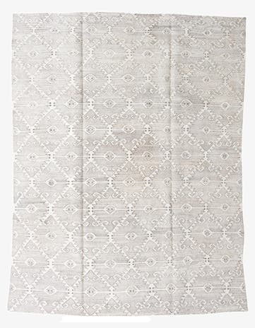 10' x 12' 8 Hand Woven Kilim Modern Wool Rug