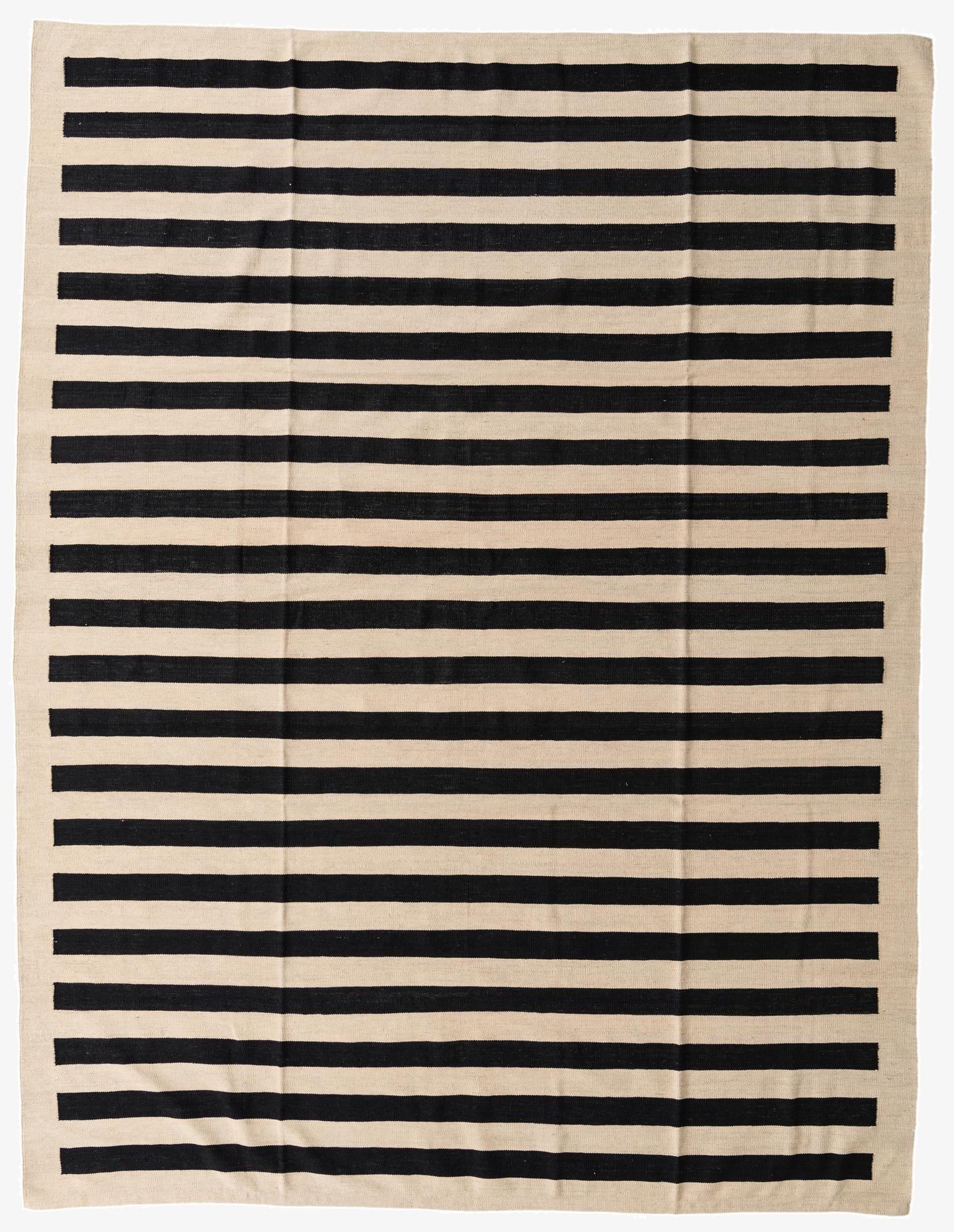 8' 5 x 11'  Hand Woven Kilim Modern Wool Rug