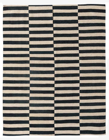 5' x 6' 4 Hand Woven Kilim Modern Wool Rug
