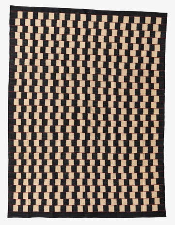 5' 8 x 7' 6 Hand Woven Kilim Modern Wool Rug
