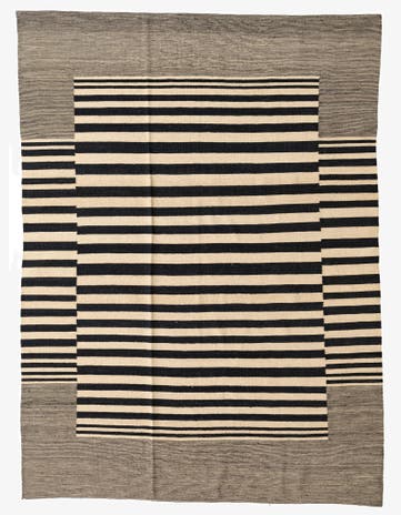 5' 9 x 7' 9 Hand Woven Kilim Modern Wool Rug