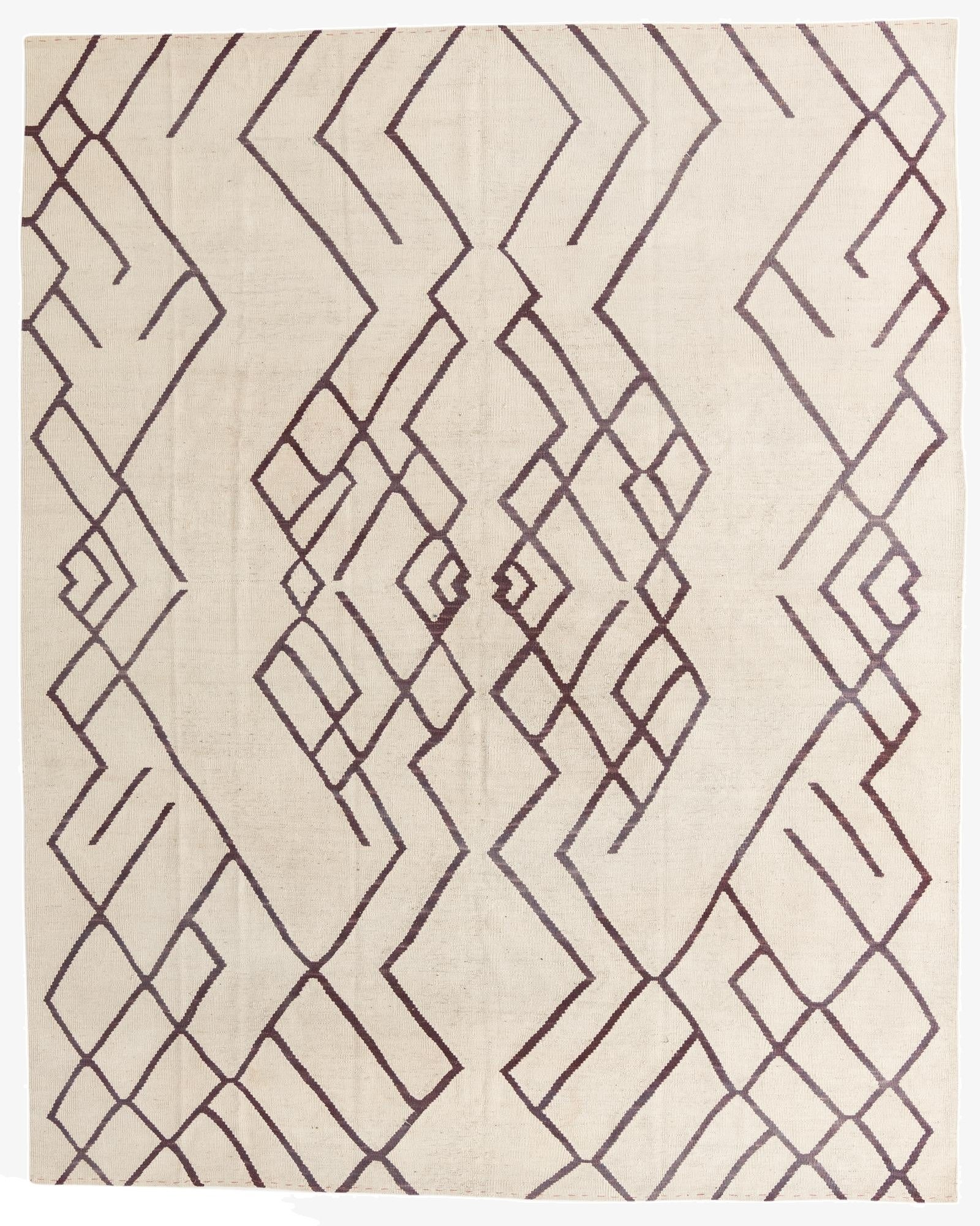 8' 4 x 10' 4  Hand Woven Kilim Modern Wool Rug