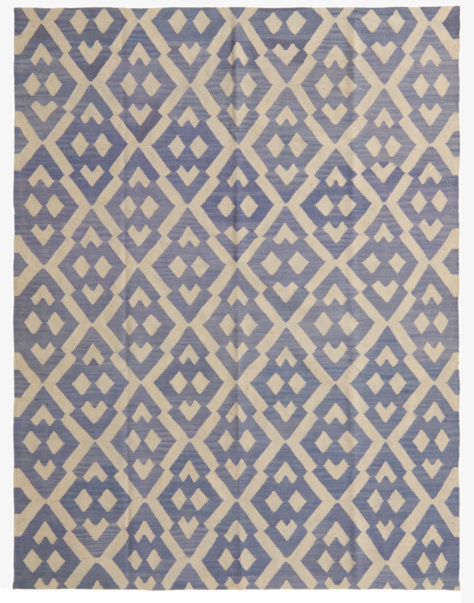 6' x 7' 8  Hand Woven Kilim Modern Wool Rug