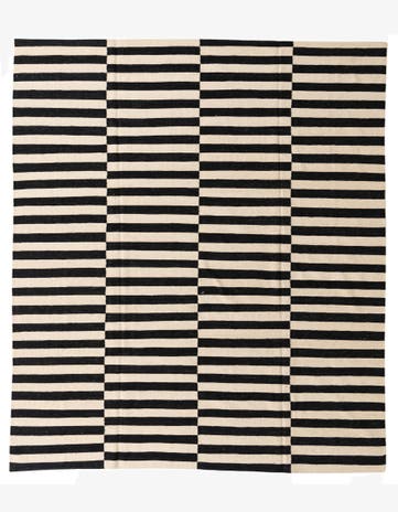 8' 7 x 9' 10 Hand Woven Kilim Modern Wool Rug