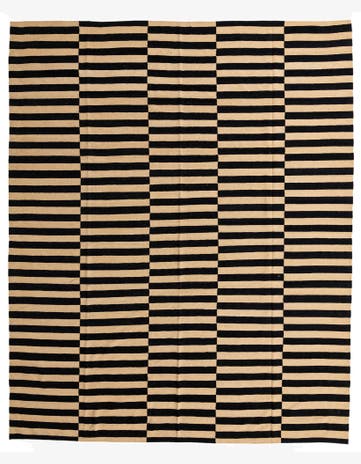 10' 3 x 12' 6 Hand Woven Kilim Modern Wool Rug