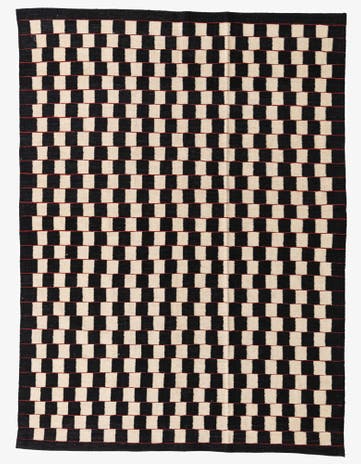 5' 9 x 7' 8 Hand Woven Kilim Modern Wool Rug