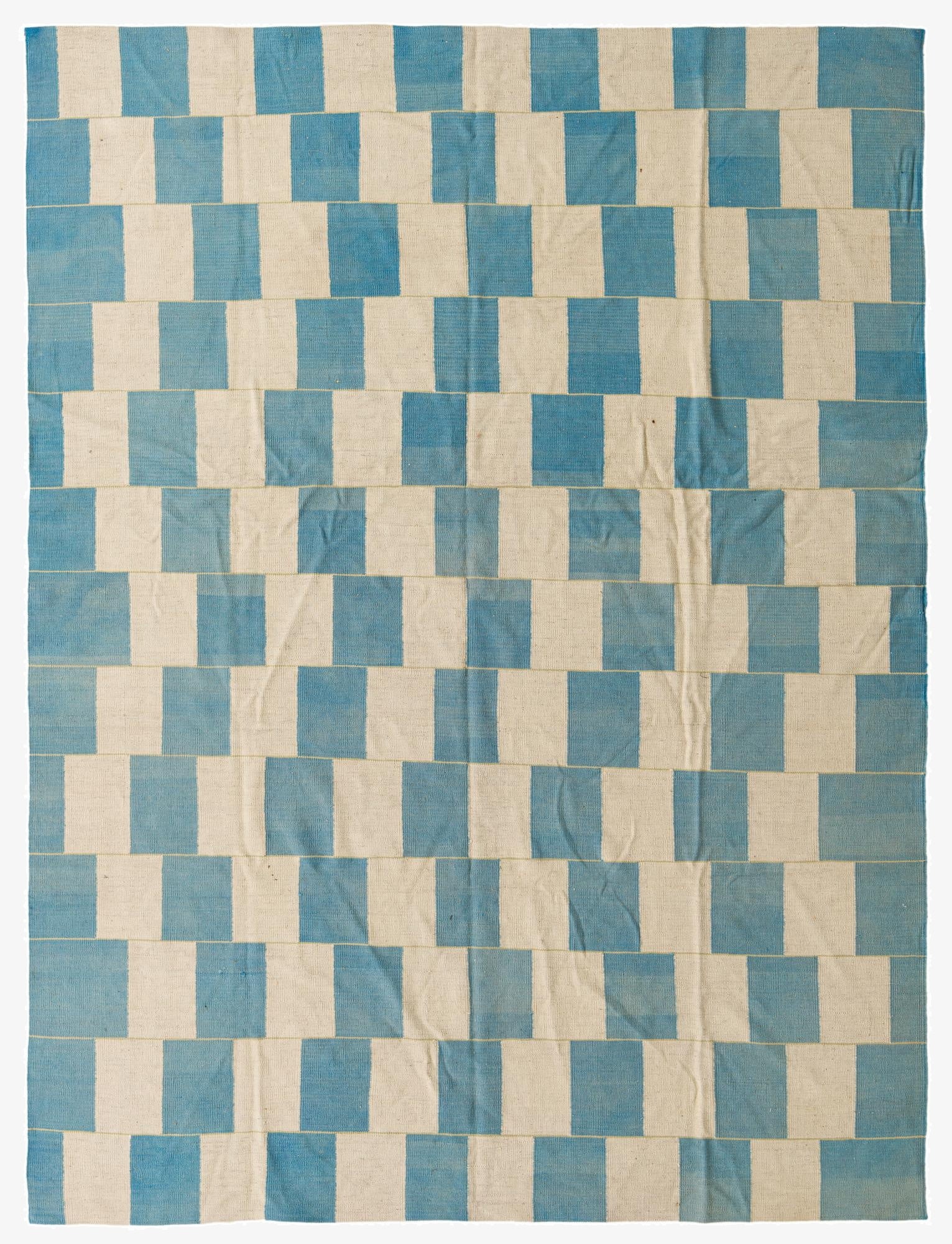 7' 7 x 10' 1  Hand Woven Kilim Modern Wool Rug