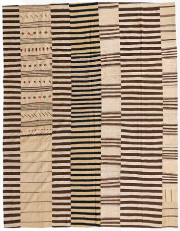 9' 5 x 12' Hand Woven Kilim Modern Wool Rug