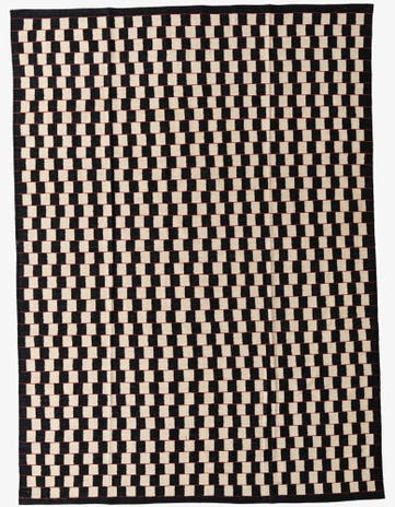 8' 4 x 11' 4 Hand Woven Kilim Modern Wool Rug