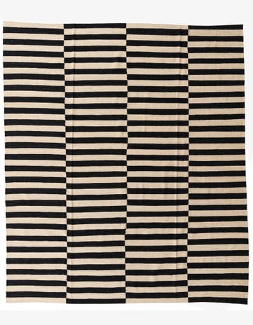 8' 7 x 9' 10 Hand Woven Kilim Modern Wool Rug