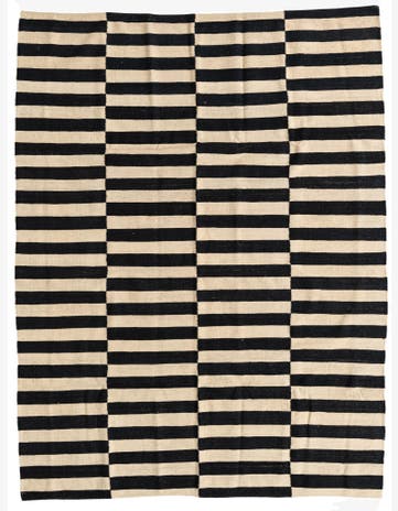 5' 10 x 7' 7 Hand Woven Kilim Modern Wool Rug