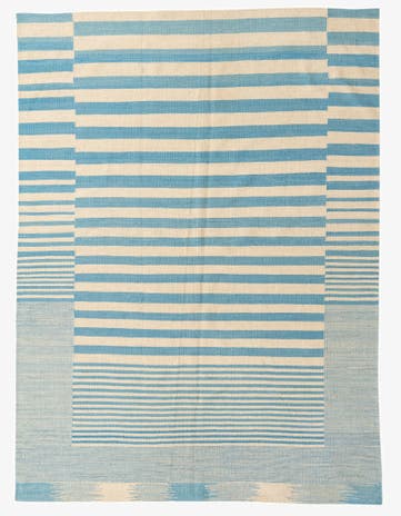 5' 8 x 7' 7 Hand Woven Kilim Modern Wool Rug