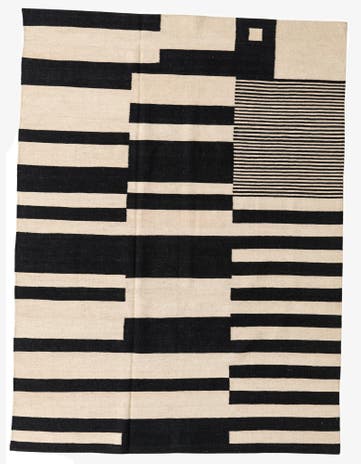 5' 10 x 7' 10 Hand Woven Kilim Modern Wool Rug